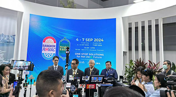智盛宏明参展第十四届泰国曼谷暖通制冷展览会